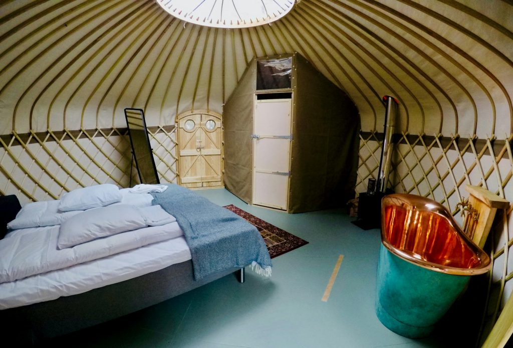 Glamping på Fyn