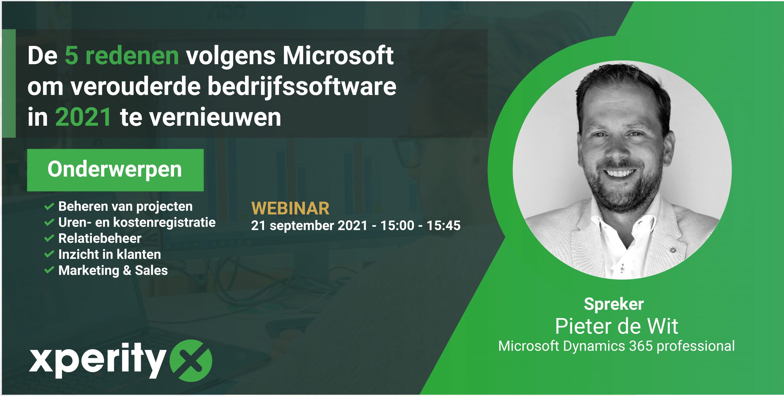 Webinar 21 september crm systeem voordelen