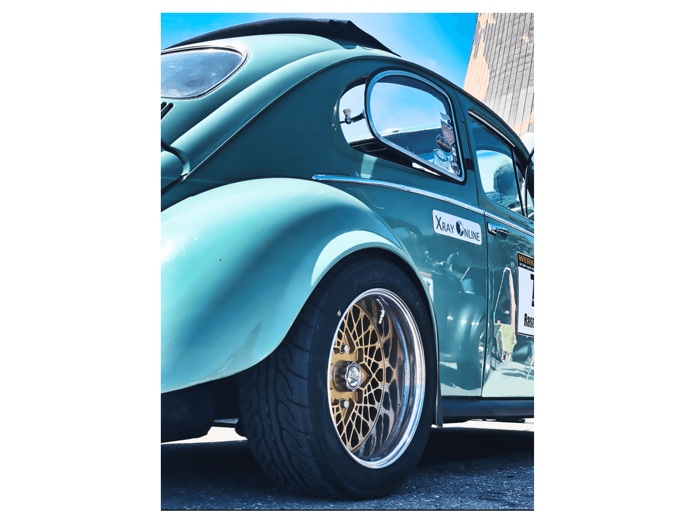 Safe on the racetrack and in road traffic thanks to xray of the rim