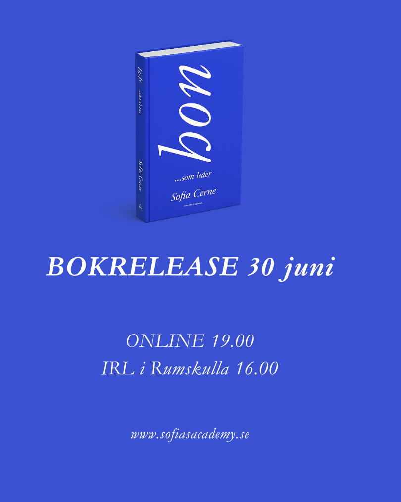 PRESSMEDDELANDE BOKRELEASE HON…som leder