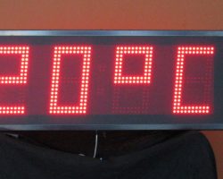 Tijd Temp Led Display Tijd Temp Led Display