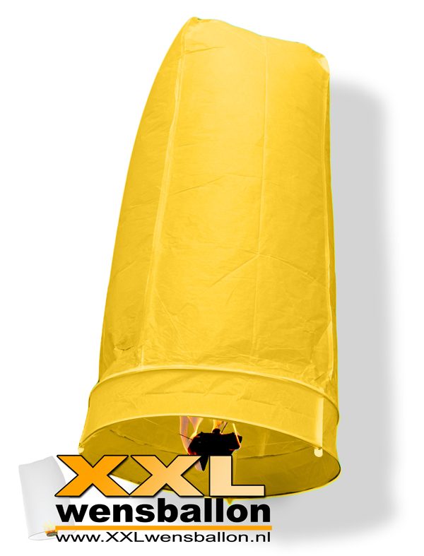 XL wenballon geel