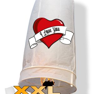 XL wensballon i love you