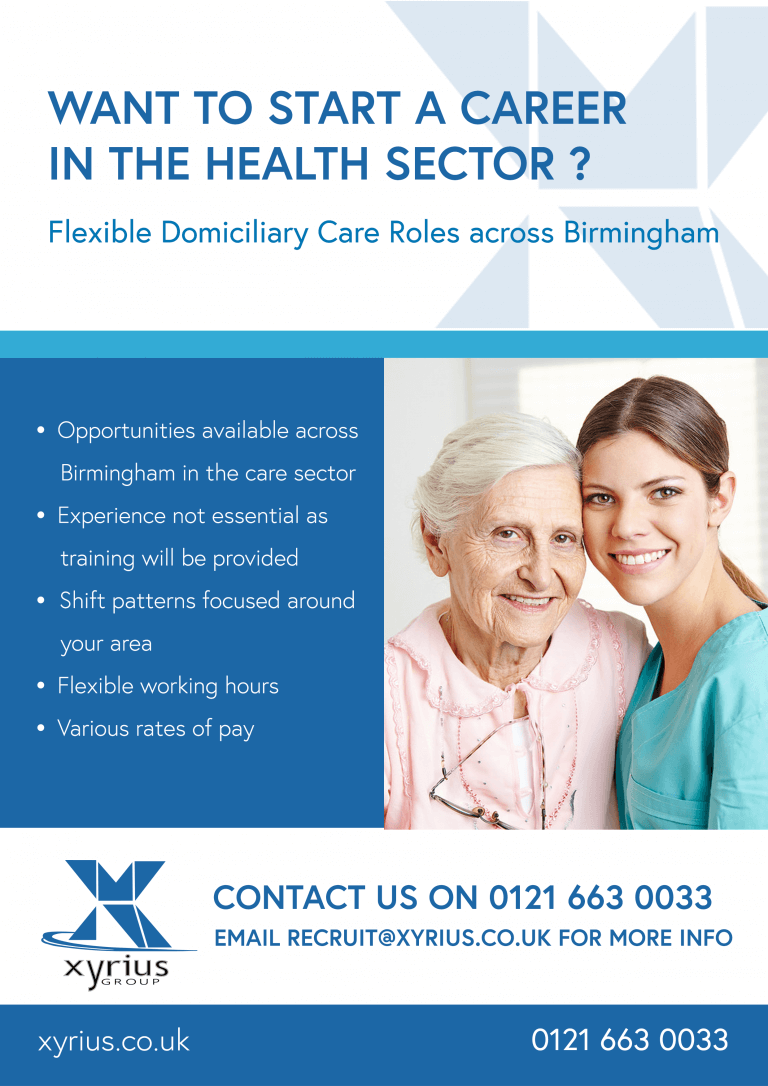 Domiciliary Care Poster (2018) Xyrius Group