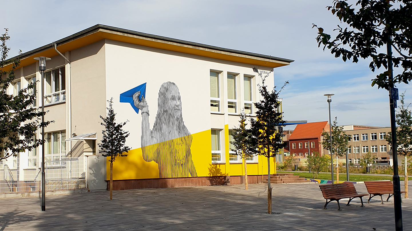 YAP_Mural_Wobau-Magdeburg_Michelle-Hunderzehn_01