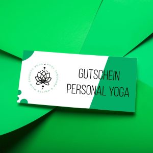 Gutschein für Personal Yoga