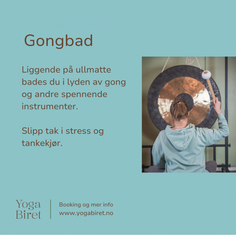 Fullpakke: Yogaspa og gongbad søndag 27.april - Bilde 3