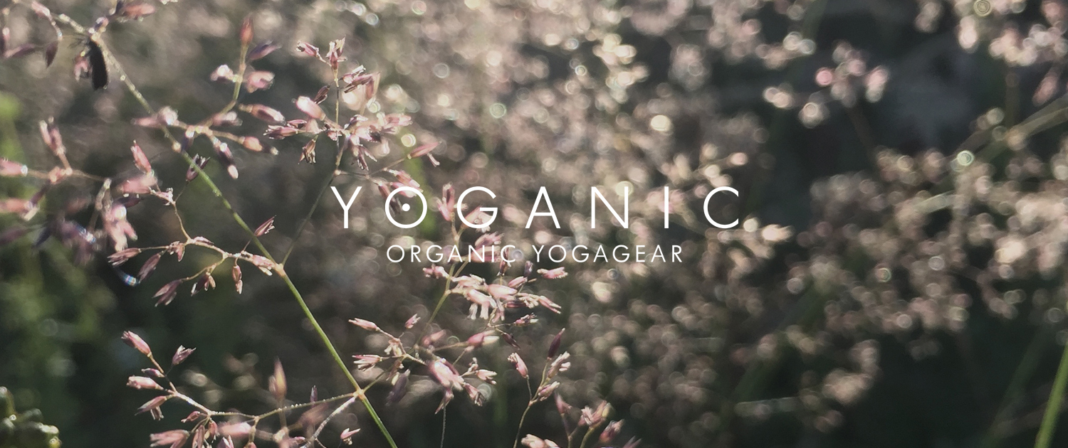 billede af Yoganic logo med blomster i baggrund