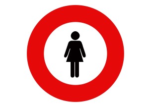 No entry for women – women in politics face hidden obstacles. Image by Fotolia