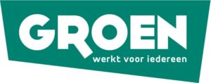 Het logo van Groen
