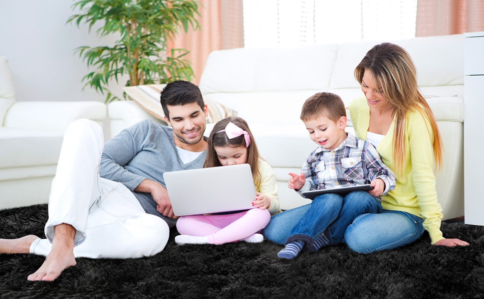 cute family rug