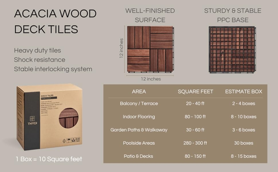 Dark Brown-12S-Square joints-P10-Aplus-revise dimension