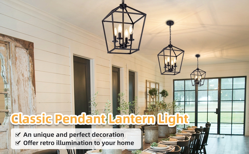  hanging light lantern