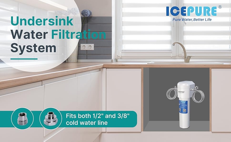 ICEPURE WFS5300A under sink water filter