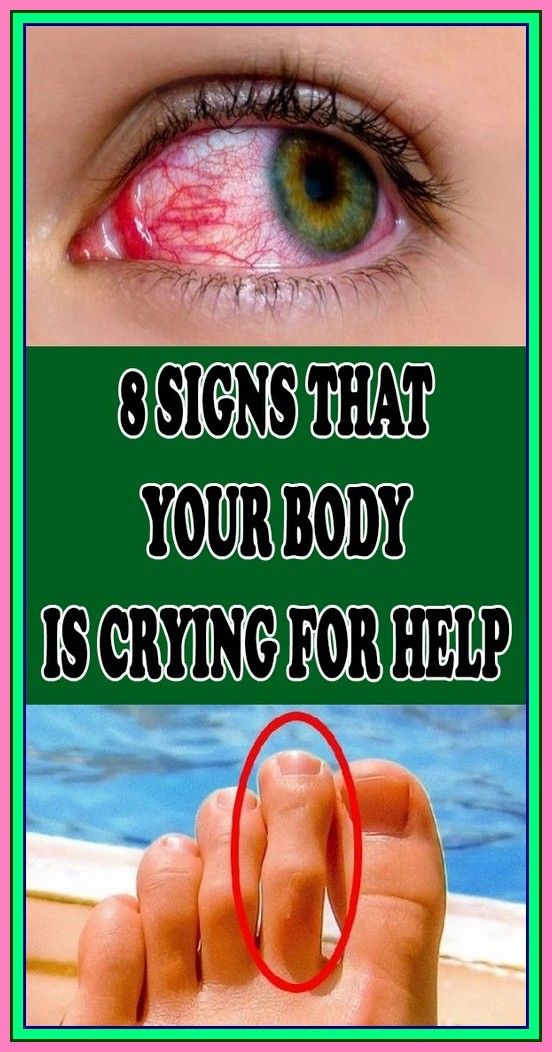 8 Signs That Your Body Is Crying Out For Help