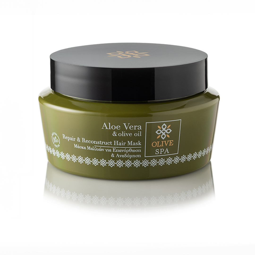 Repair-Reconstruct-Hair-Mask-Aloe Produkt Olive Spa Haarmaske für Reparatur & Aufbau mit Aloe 250ml