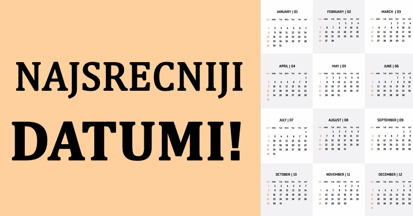 Saznaj koji ce datum u 2023. biti najsrecniji za tvoj znak zodijaka!