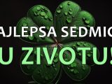 Zadnja sedmica marta.