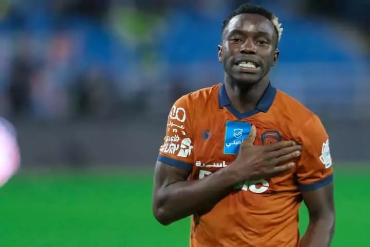 Fashion Sakala Scores to Become Saudi Club’s All-time Top Goal Scorer