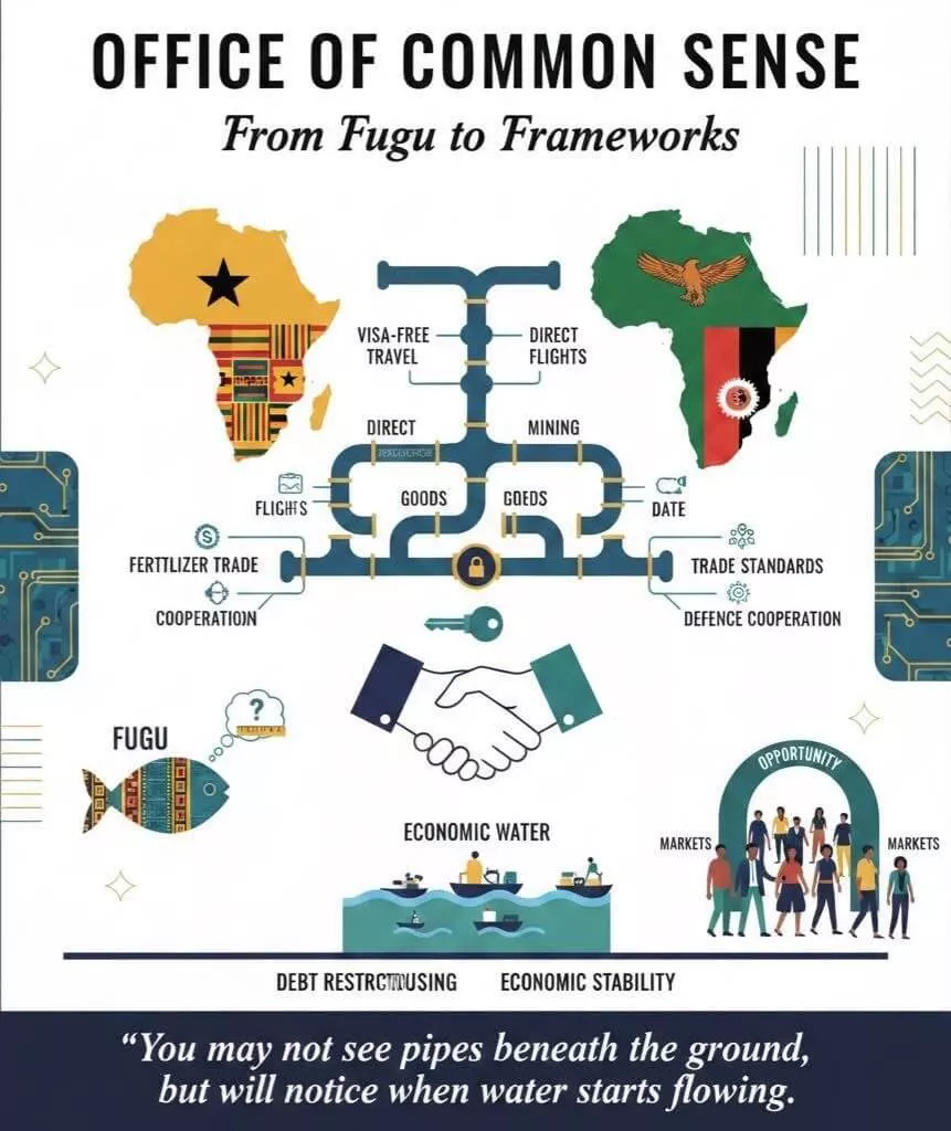 Office of Common Sense Fuga to Framework Zambian Digest