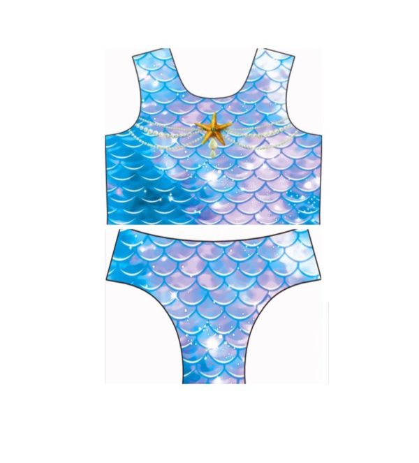 Luxe bikini blue star