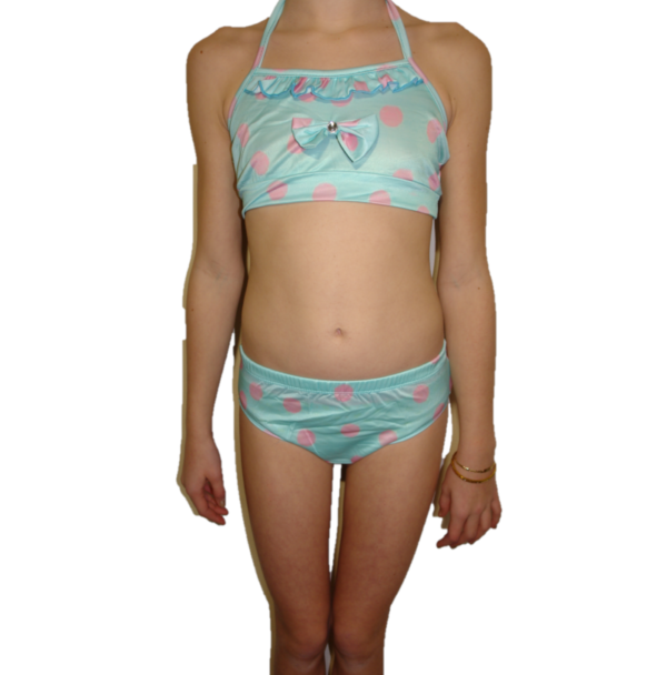 Flamingo bikini (maat 110,120 en 150)