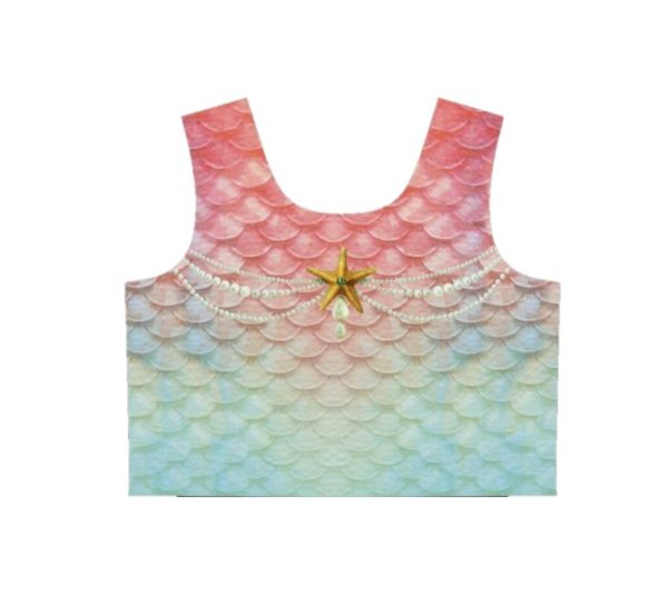 Luxe bikini topje pastel star