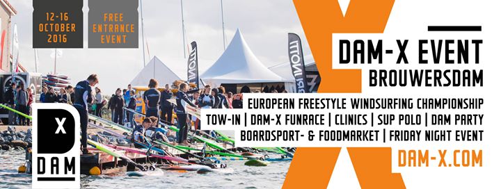 Dam-X watersport event Brouwersdam