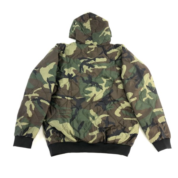 M81 Woodland Camouflage Poncho Liner Woobie Hoodie - Zennison Outdoor