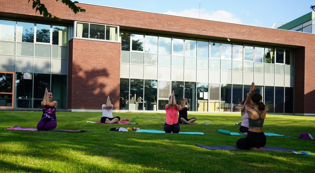 Outdoor POP Pilates lessen in Meise