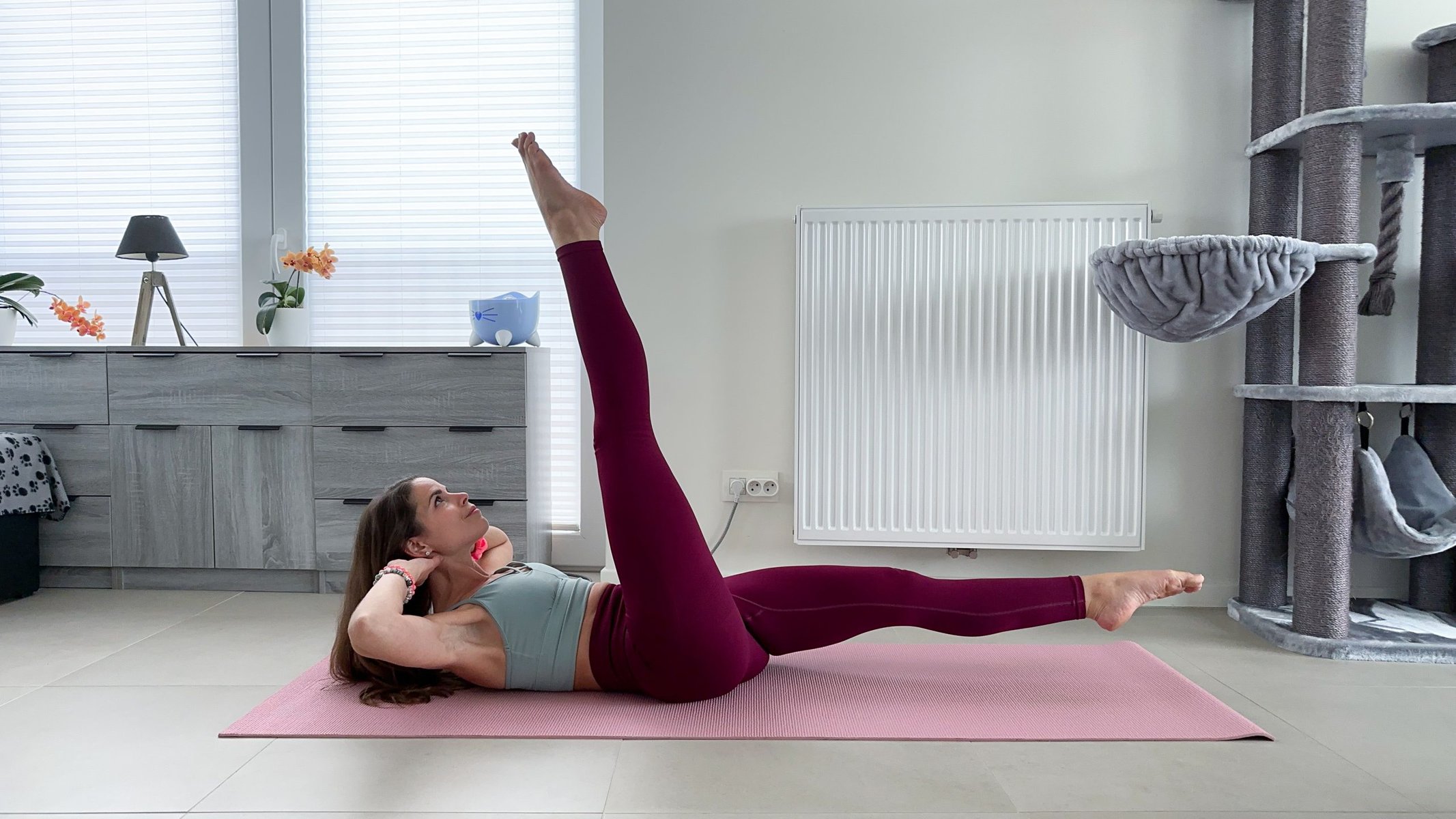 Pilates oefeningen voor thuis