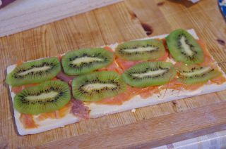 girelle salmone e kiwi