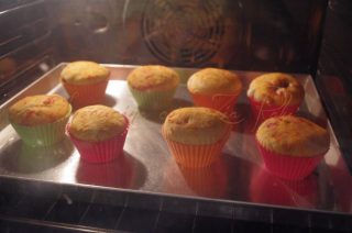 muffins rustici ricotta prosciutto  e scamorza