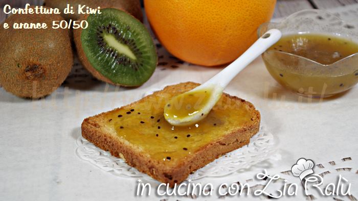 confettura kiwi e arance