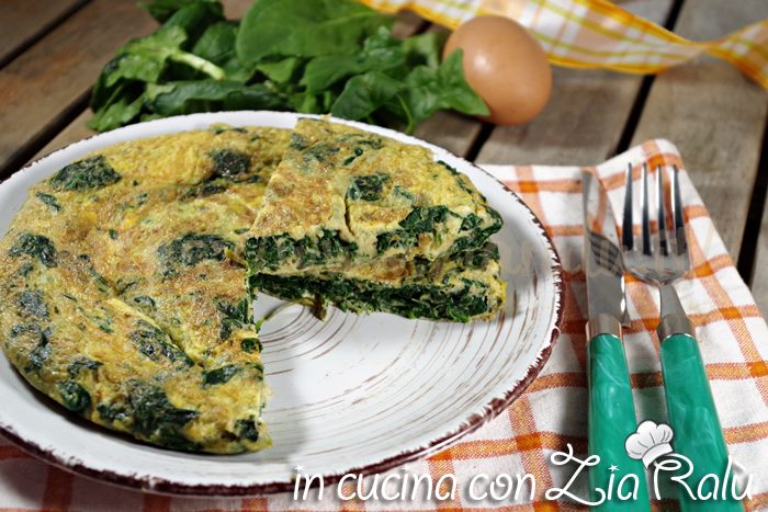 Frittata Agli Spinaci Ricetta Light In Cucina Con Zia Ralu