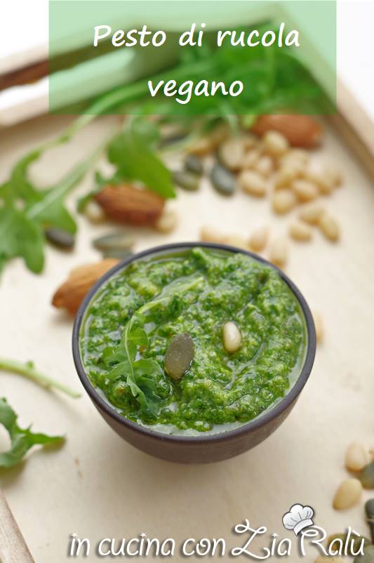 Pesto di rucola vegano In cucina con Zia Ralù
