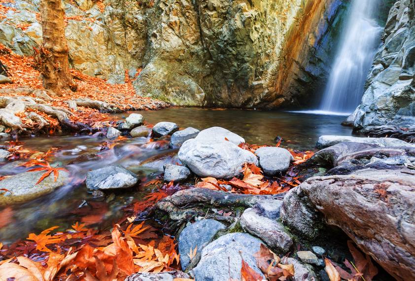 Waterfall on Cyprus