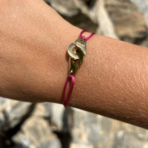 Bracelet 101 - Doré/Framboise – Menottes