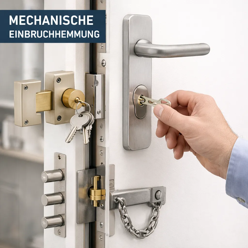 Mechanische Einbruchhemmung für Türen in Wien