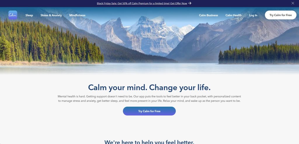 Najbolje mobilne aplikacije za 2025. godinu
Calm.com