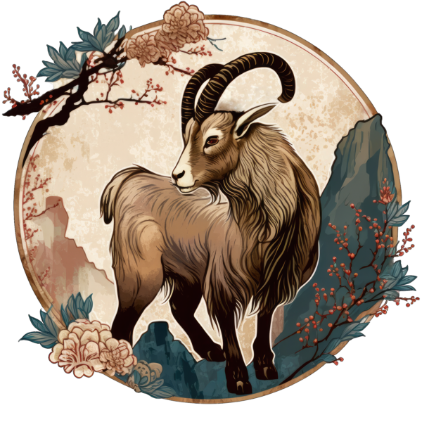 Year of the Goat Zodiac Fusion