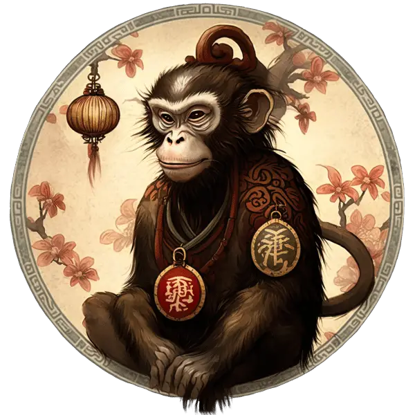 Year of the Monkey Zodiac Fusion