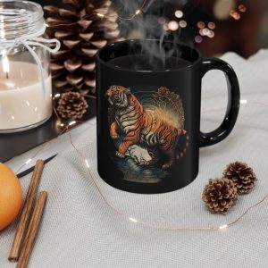 virgo tiger mug