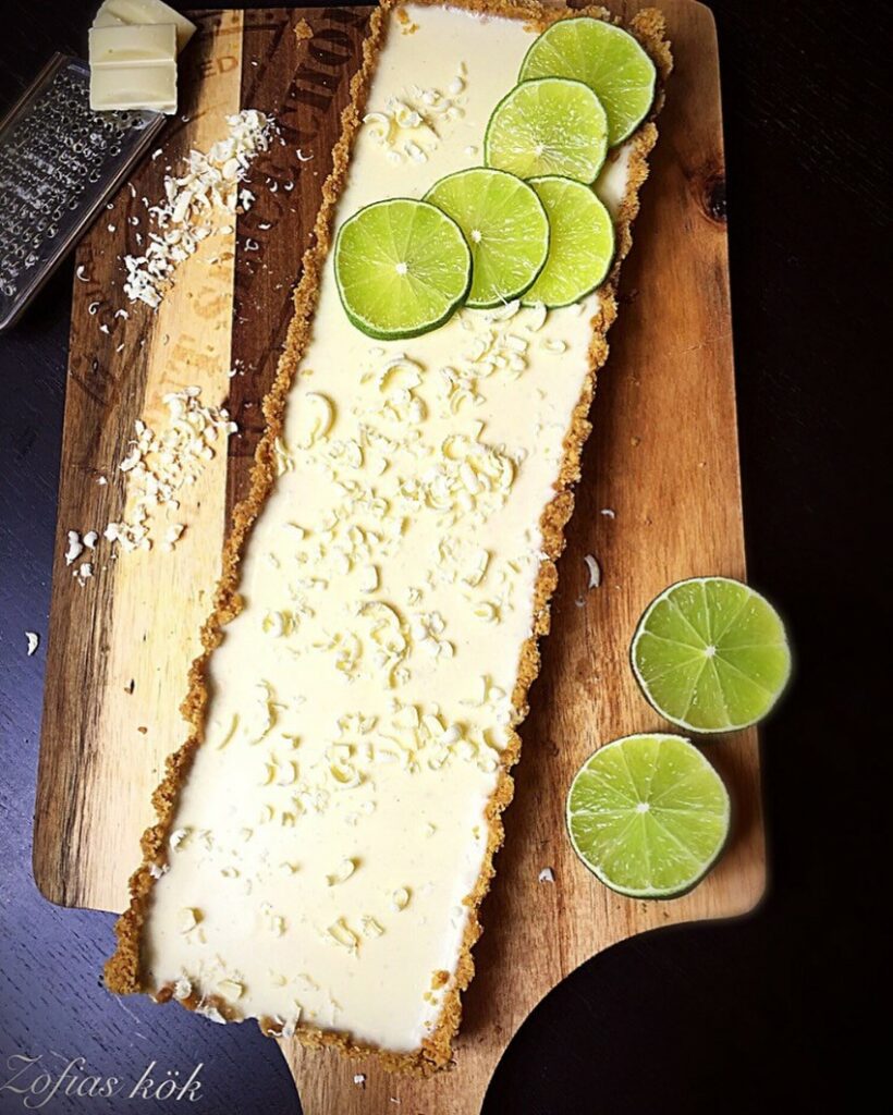 Pannacotta cheesecake med vit choklad