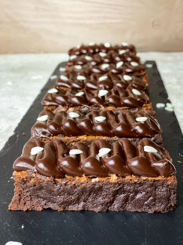 Brownies med Chokladganache