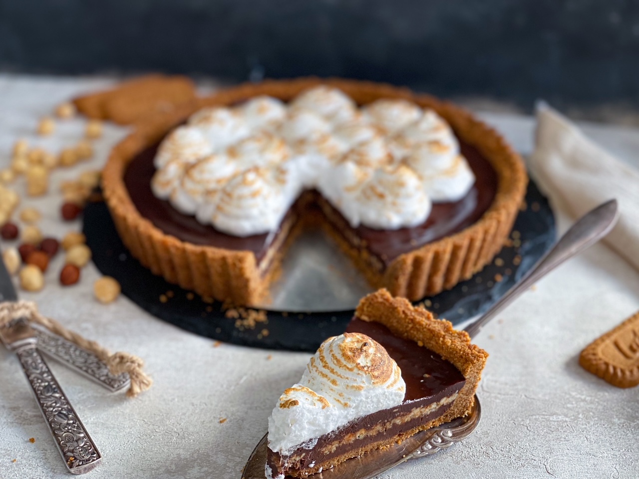 Chokladtryffel & hasselnötspaj