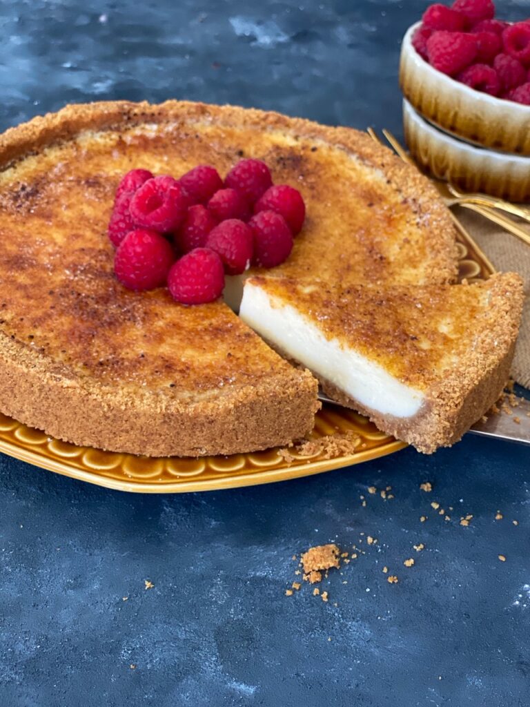 Crème brûlée cheesecake
