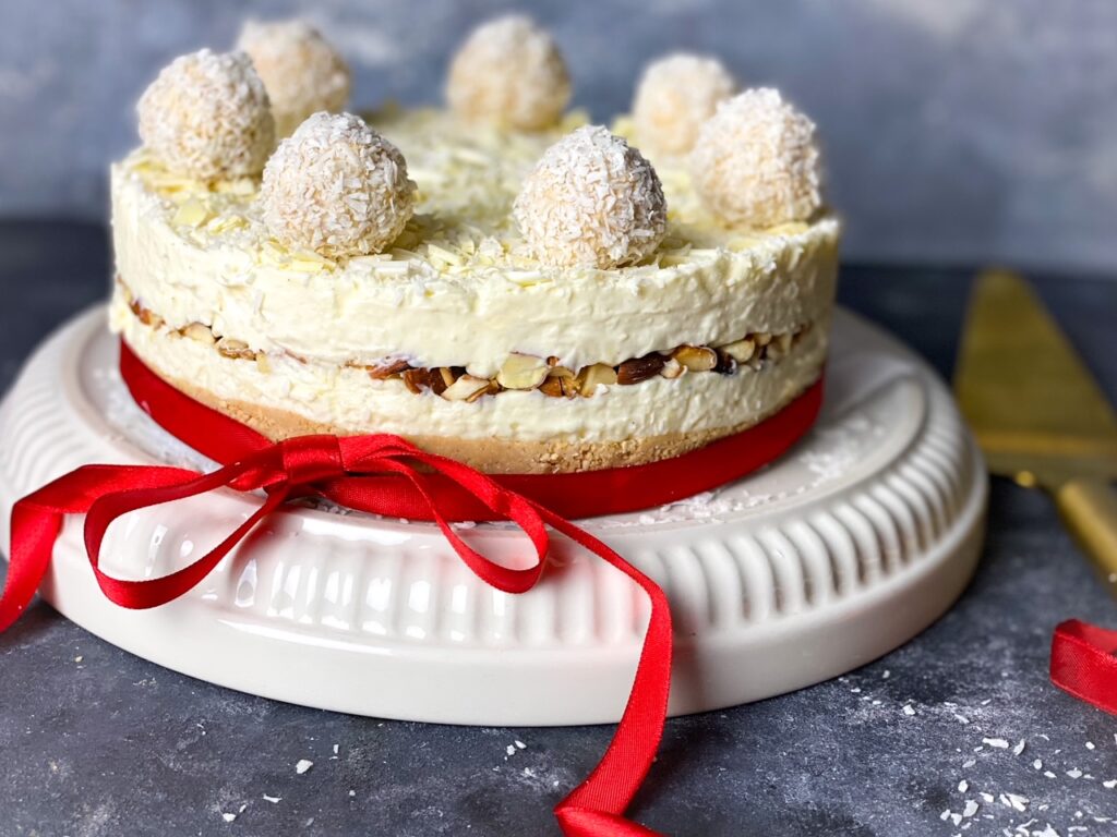 Raffaello cheesecake