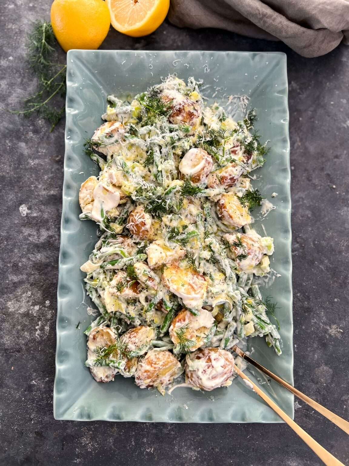 Potatissallad med med syrlig dressing Zofias Kök Officiella hemsida