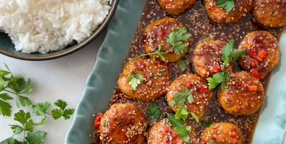 Kycklingbiffar med asiatiska smaker-Zofias kök